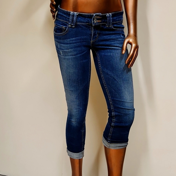 Arizona Jean Company Denim - Arizona Jean Co. Cropped Rolled up Jeans Size 3